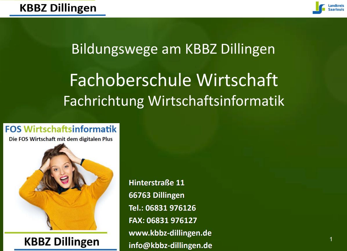 Film zum Bildungsweg FOS-Wi
