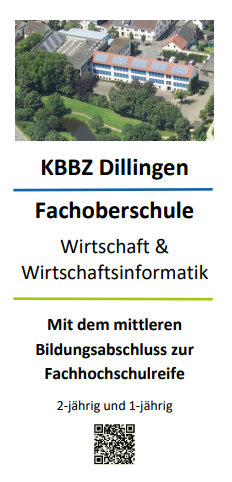 Unser Flyer über die Fachoberschule Wirtschaft und Wirtschaftsinformatik